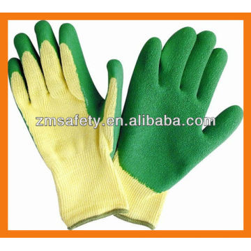 Guantes de trabajo con recubrimiento de látex Polycotton Shrink 10 calibre 10 ZJL01